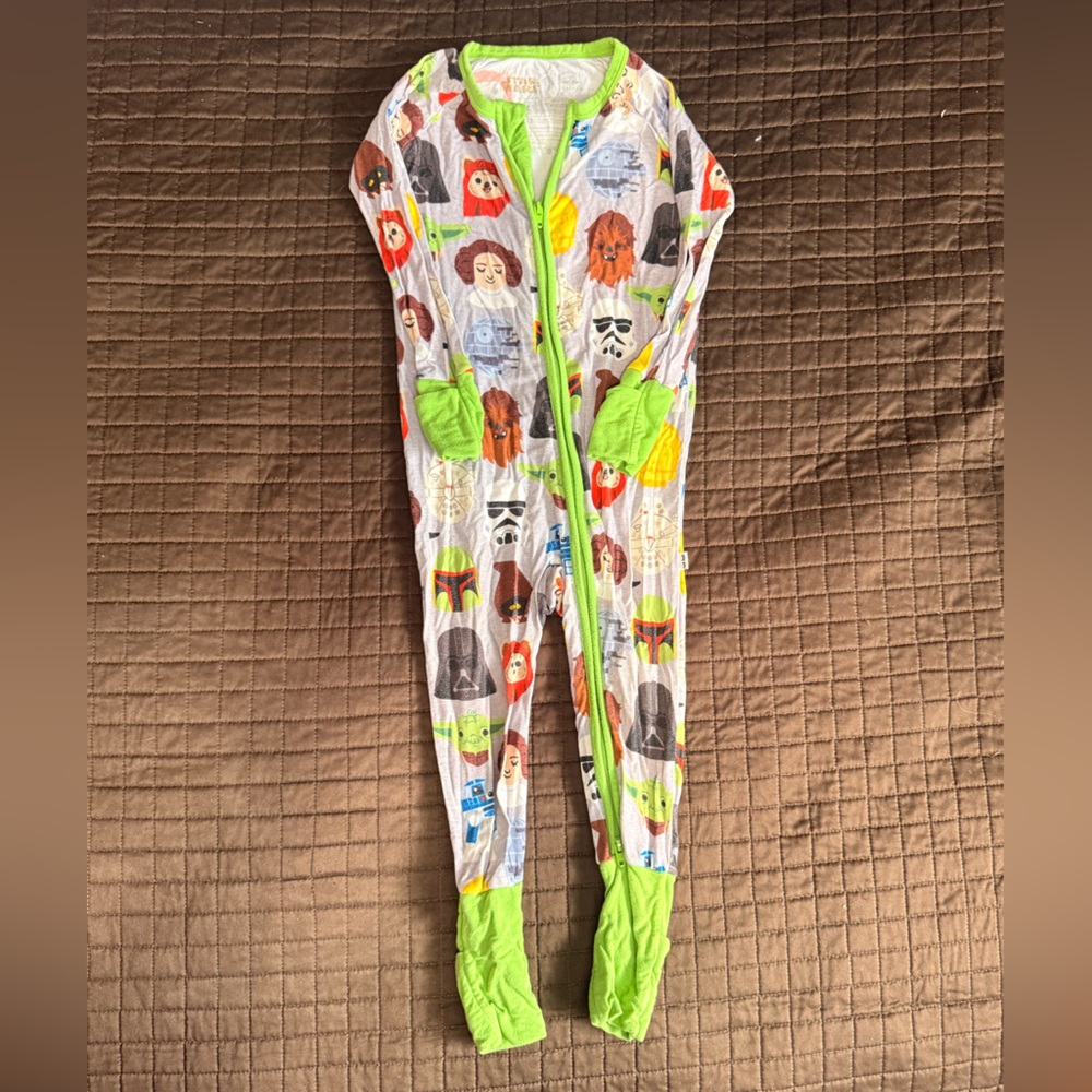 Little Sleepies | Star Wars | two way zip sleeper 12-18m